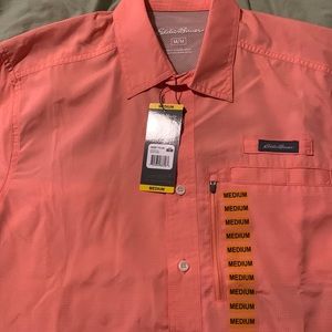Eddie Bauer men’s button down shirt sleeve shirt